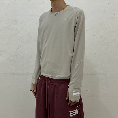 JD awo-L J6 Si0-R S/H Long Tee