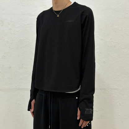 JD awo-L J6 Si0-R S/H Long Tee