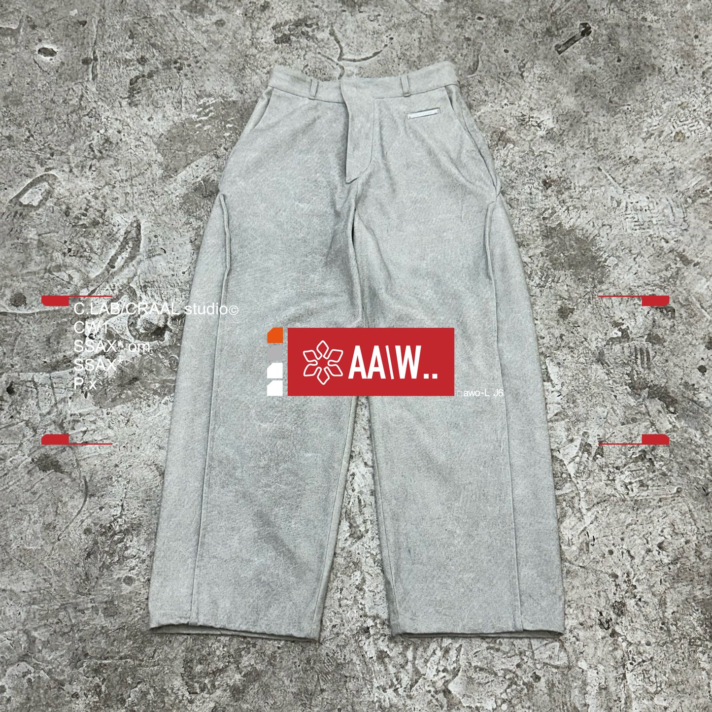 JD awo-L J6×SsAX* C-M Buggy Pants